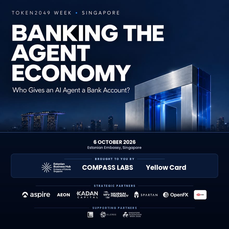 Banking the Agent Economy - Token 2049
