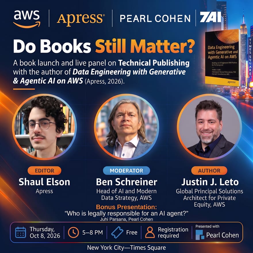 AWS and Apress: Technical Publishing in the AI Age