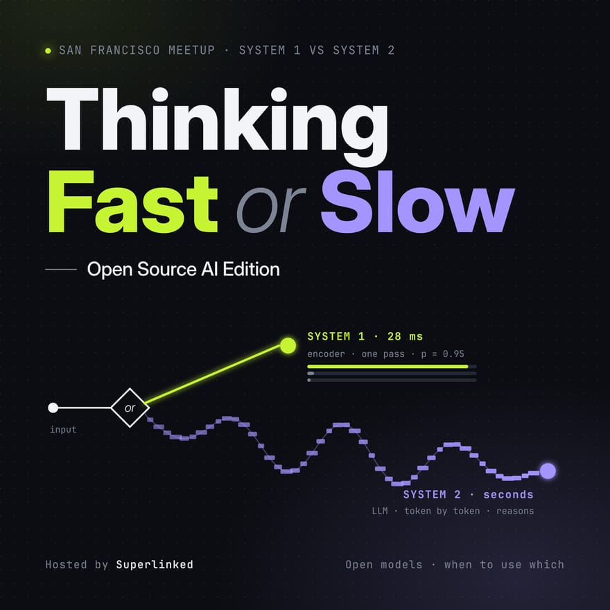 Thinking Fast or Slow: Open Source AI Edition