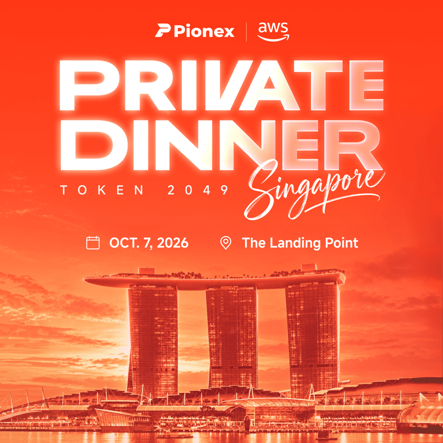 Pionex Private Dinner · Singapore 2049