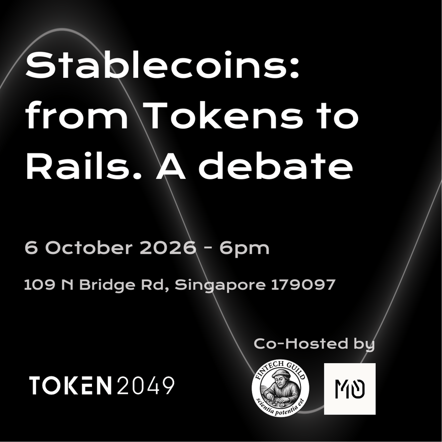 Stablecoins: from Tokens to Rails. A debate