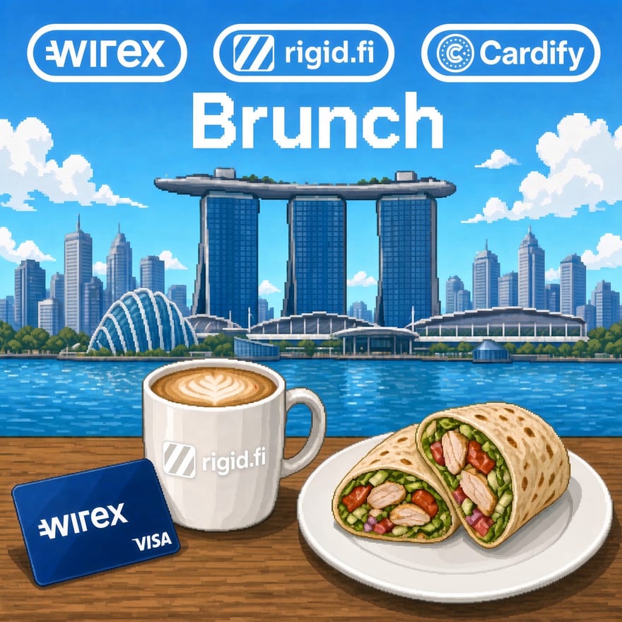 Neobankers Brunch by Wirex, Rigid.fi, and Cardify Crypto