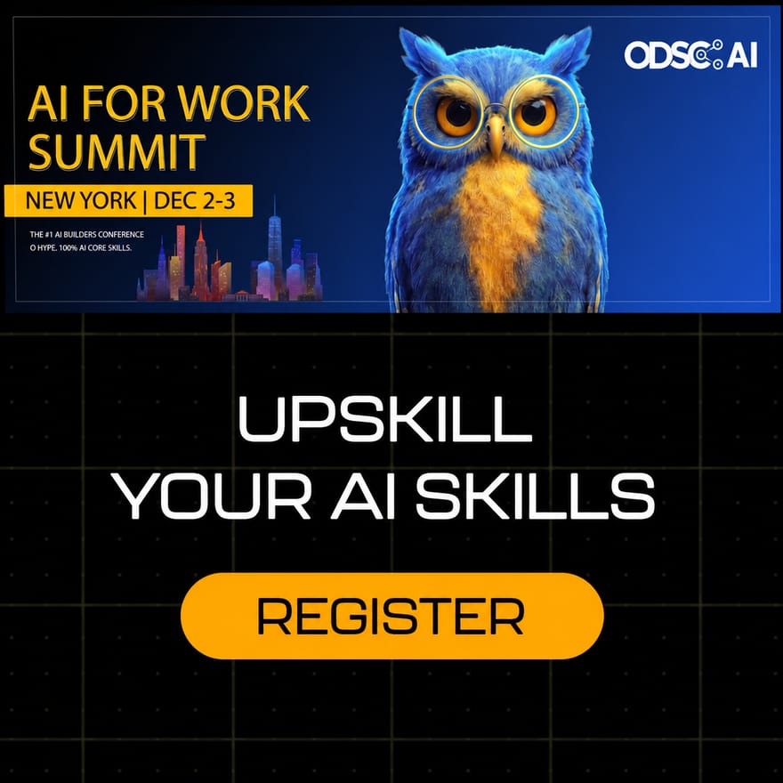 AI for Work Summit | ODSC AI NYC