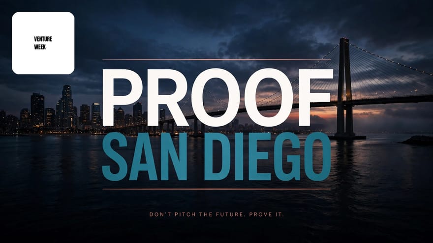 PROOF San Diego: Adventure Week Edition