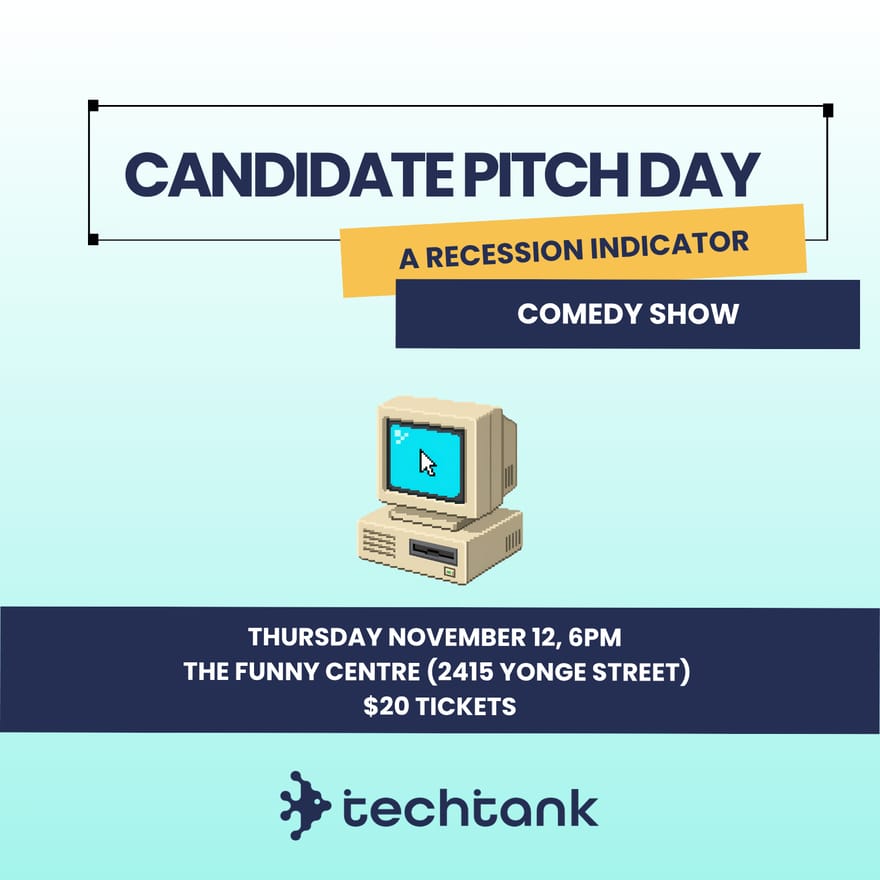 Candidate Pitch Day: A Recession Indicator Comedy Show