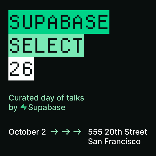 Supabase Select 2026