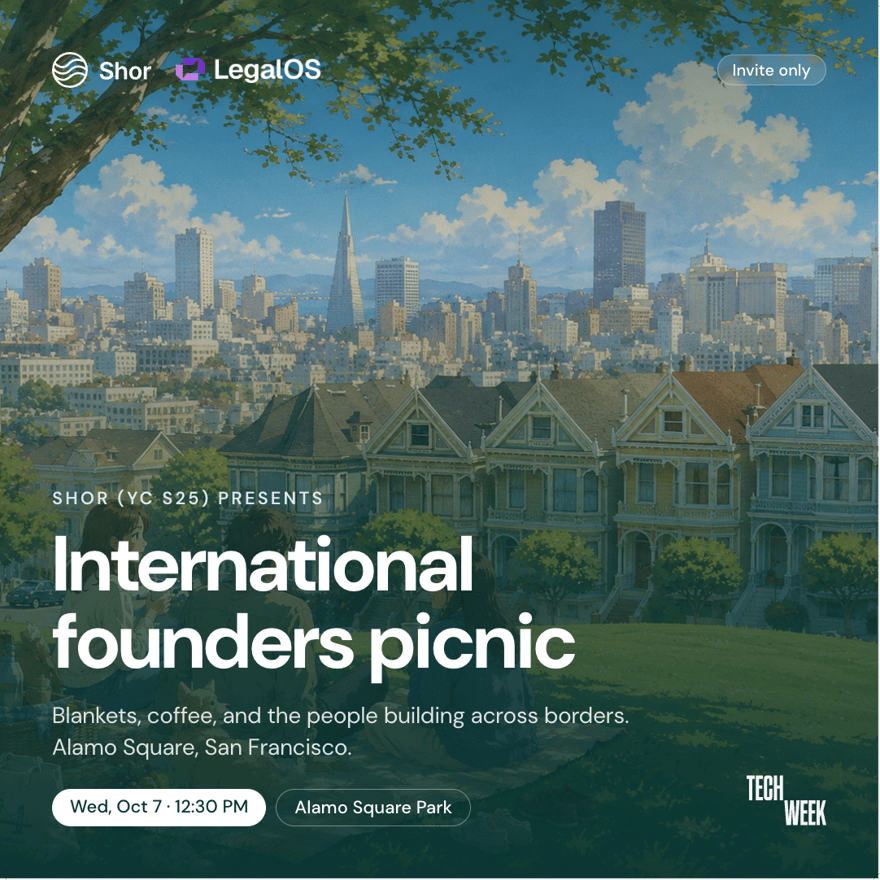 (International) YC founders picnic - #SFTechWeek