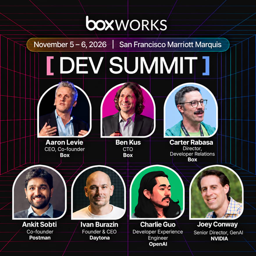 BoxWorks Dev Summit 2026