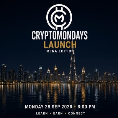CryptoMondays Mena Chapter Launch