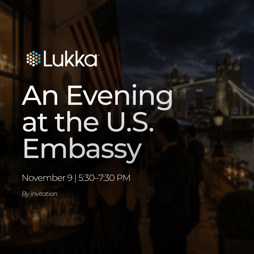 An Evening at the US Embassy, London — Hosted by Lukka