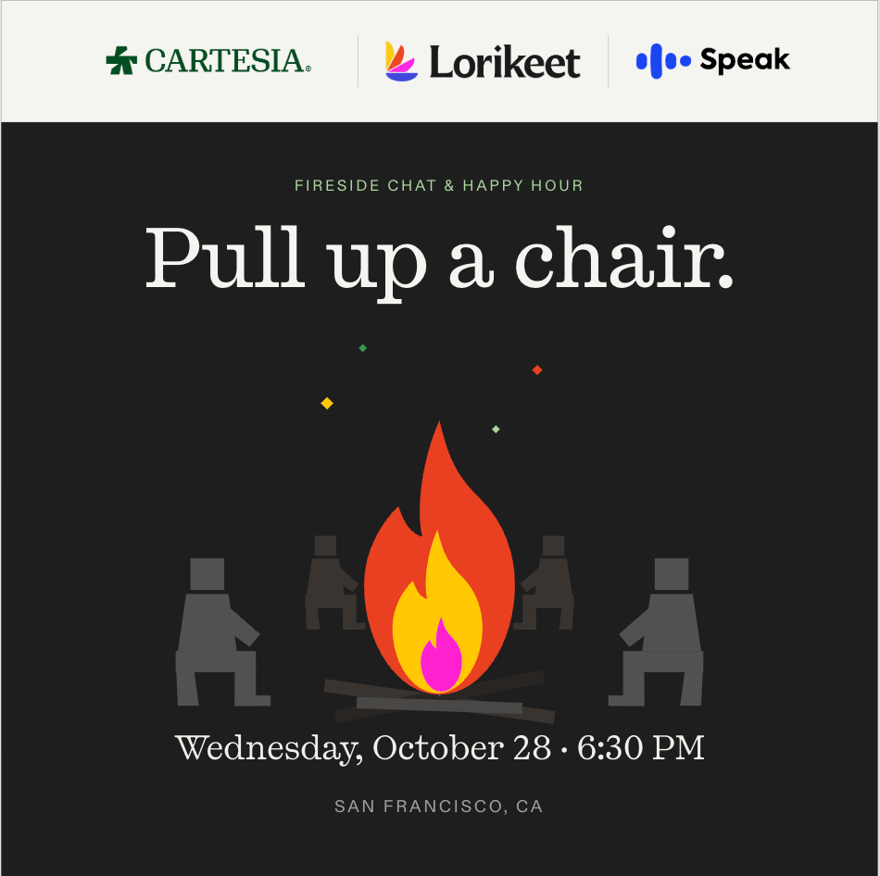Drinks Around The Fire: Cartesia x Lorikeet