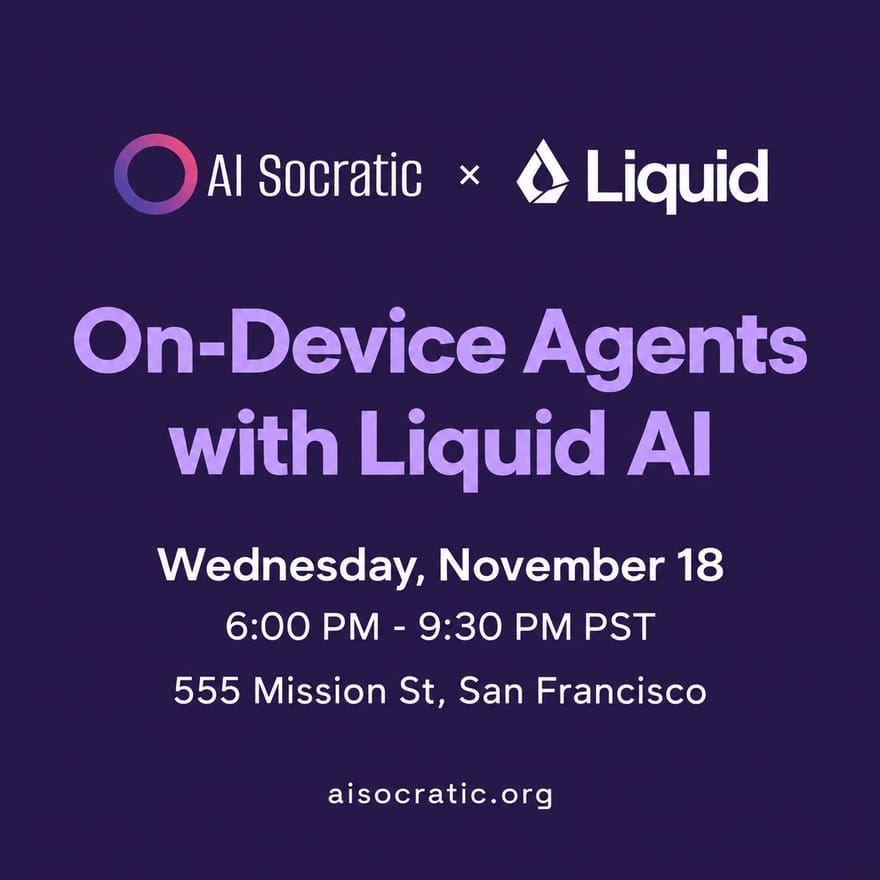 On-Device Agents with Liquid AI x AI Socratic