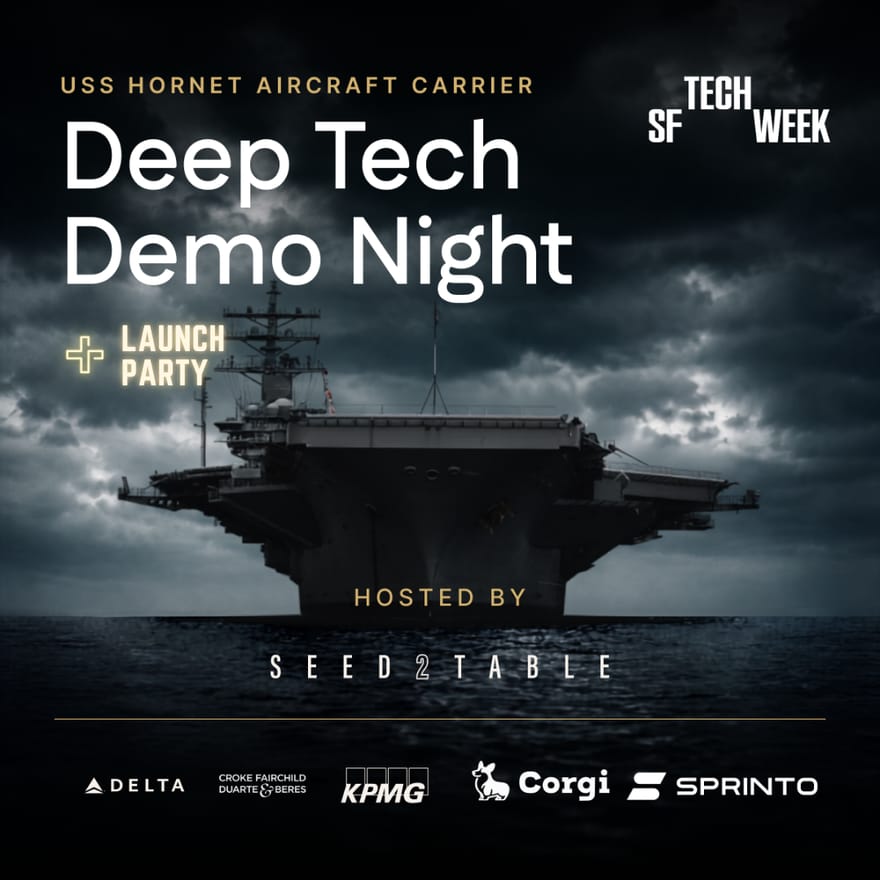 USS Hornet Deep Tech Demo Night - #SFTechWeek