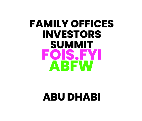 🇦🇪 Family Offices Investors Summit 🥂🕯Michelin‑Dinner📍Abu Dhabi Finance Week #F1 #ADFW 📍Dec 6 3-6 PM, 2026