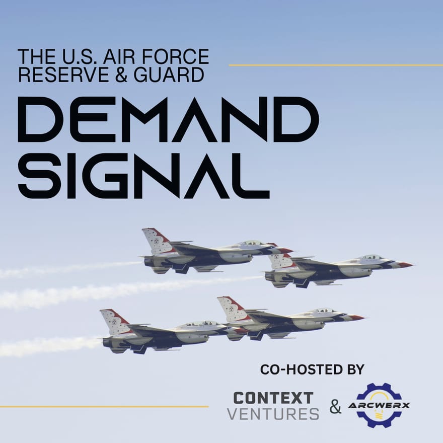 The U.S. Air Force Reserve & Guard Demand Signal