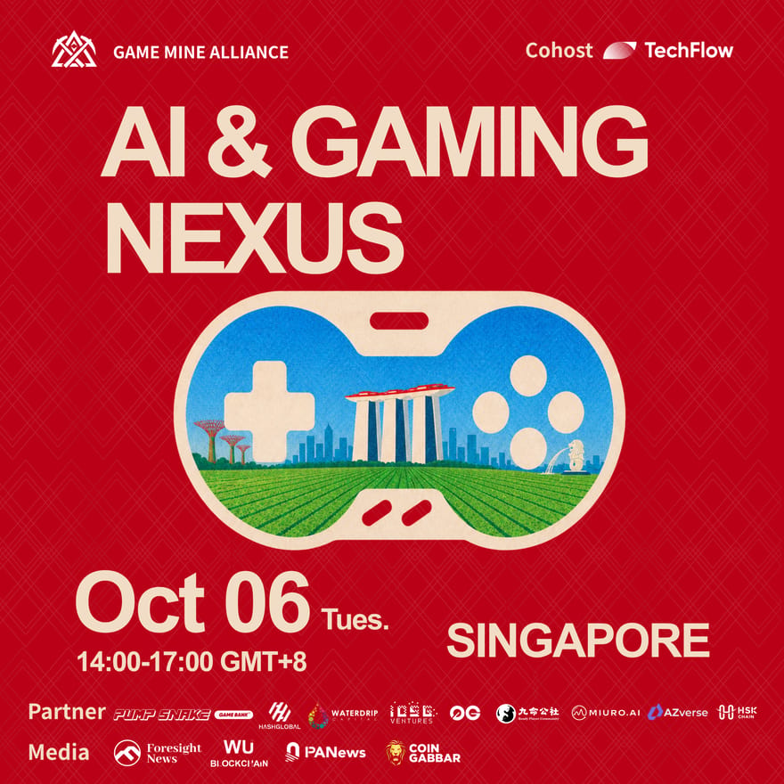AI & Gaming NEXUS · TOKEN2049 · 2026 Singapore