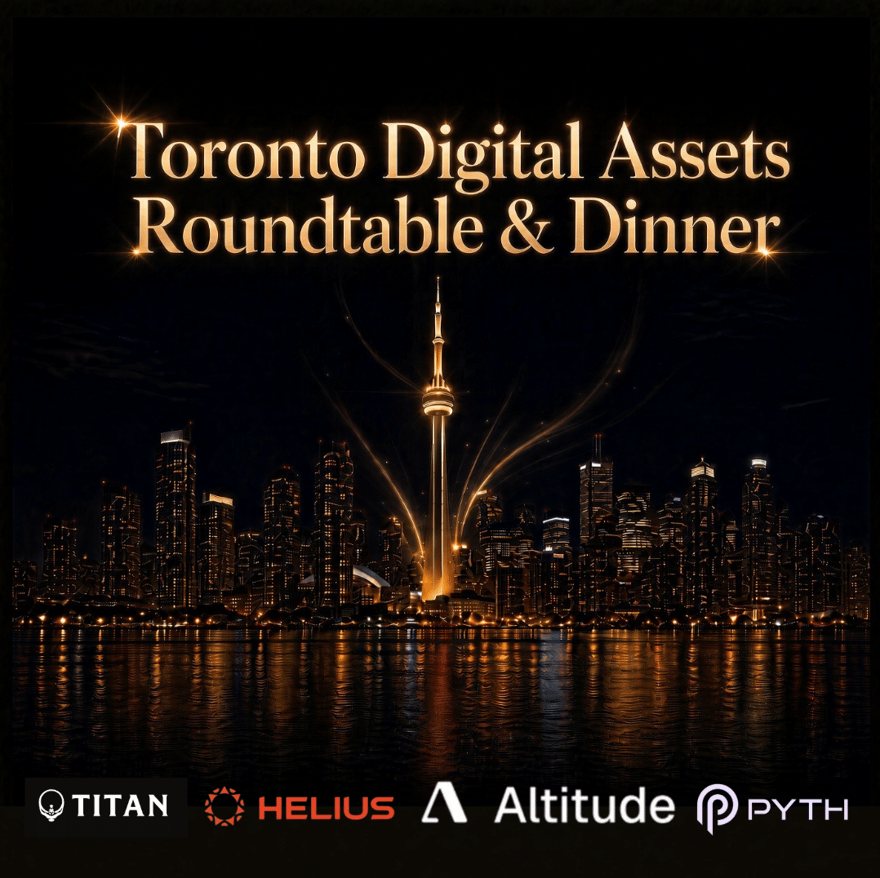 Toronto Digital Assets Roundtable & Dinner