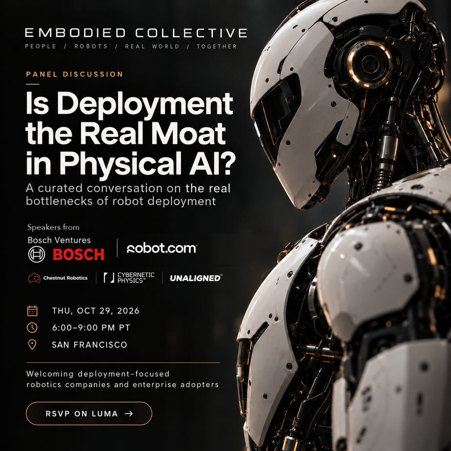 The Deployment Moat: A Physical AI Industry Panel