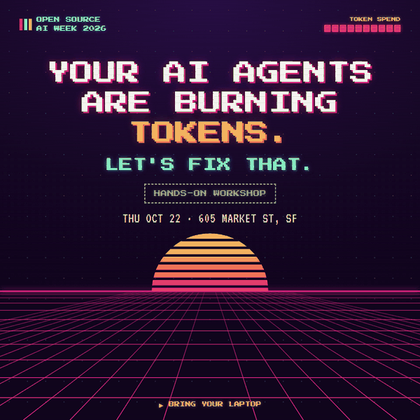 Your AI Agents Are Burning Tokens. Let's Fix That: Hands-on Workshop