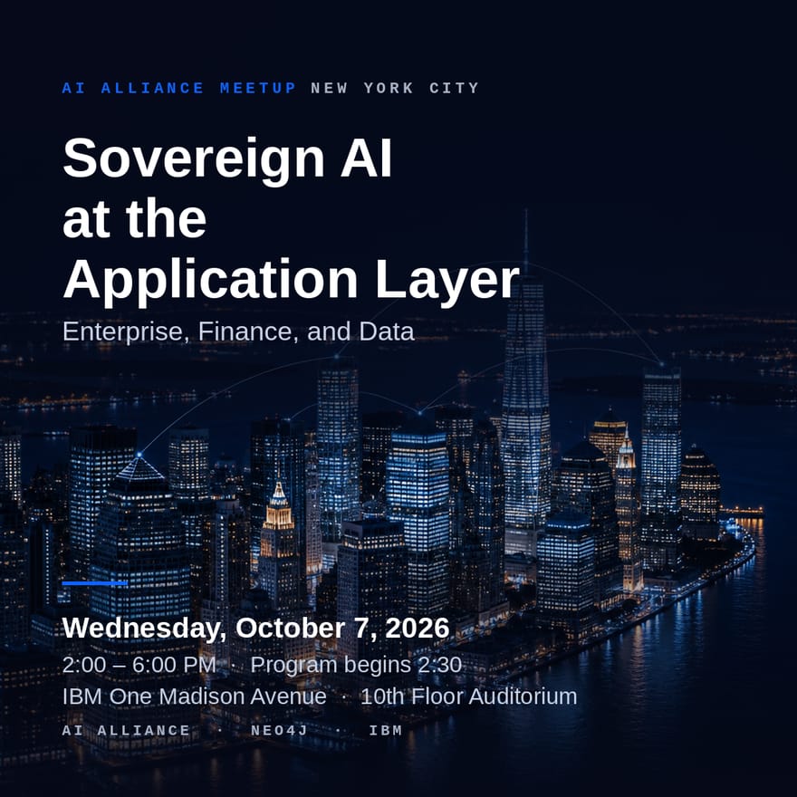 Sovereign AI at the Application Layer - Enterprise, Finance, and Data