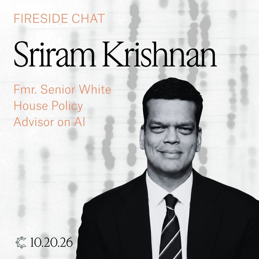 Fireside Chat with Sriram Krishnan