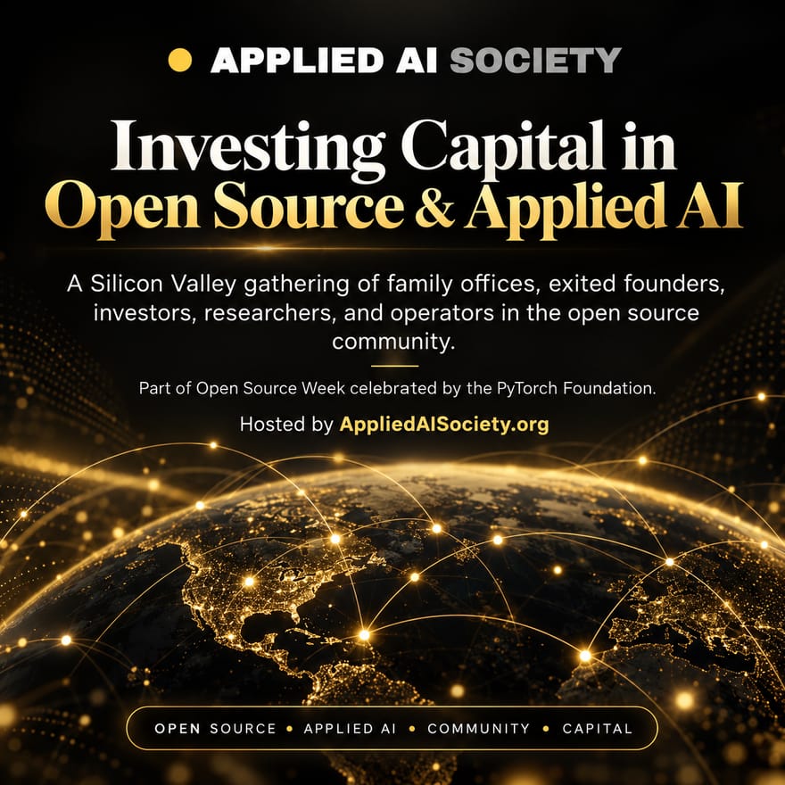 Investing Capital in Open Source & Applied AI / SI