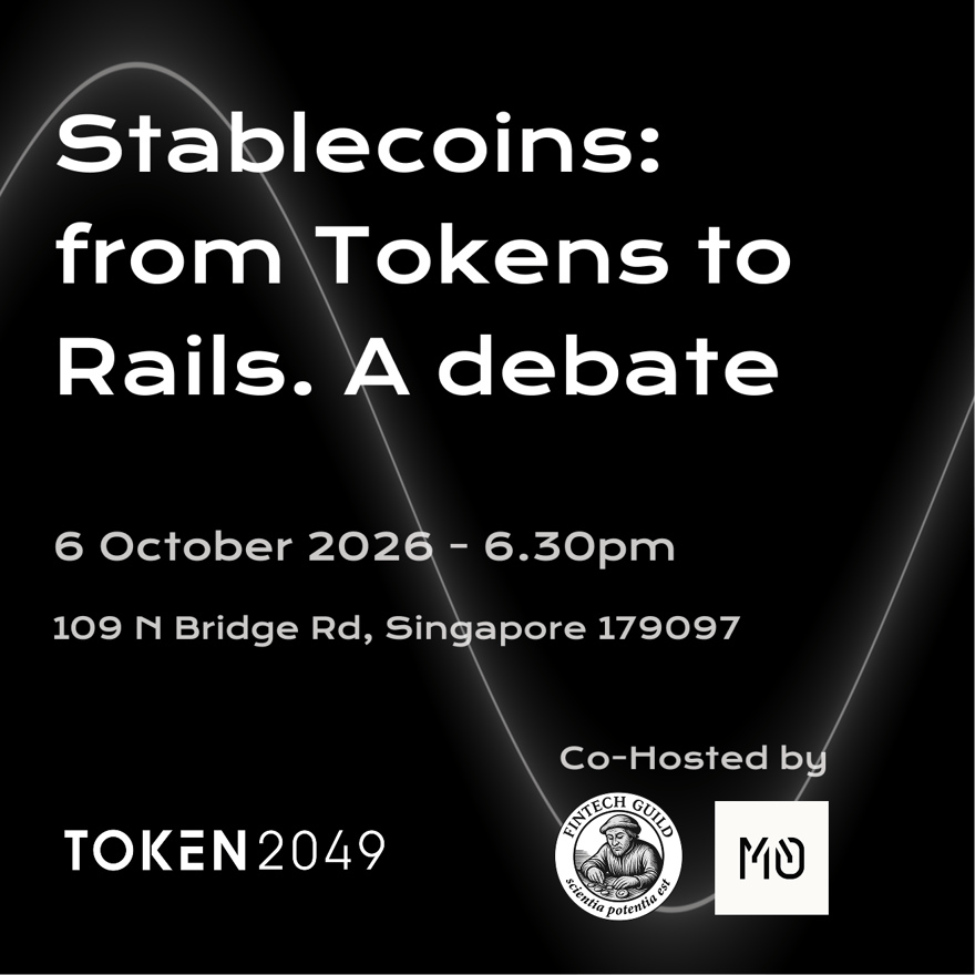 Stablecoins: from Tokens to Rails. A debate
