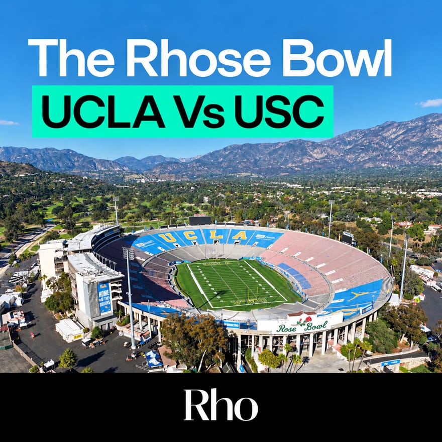 The Rhose Bowl - UCLA Vs USC