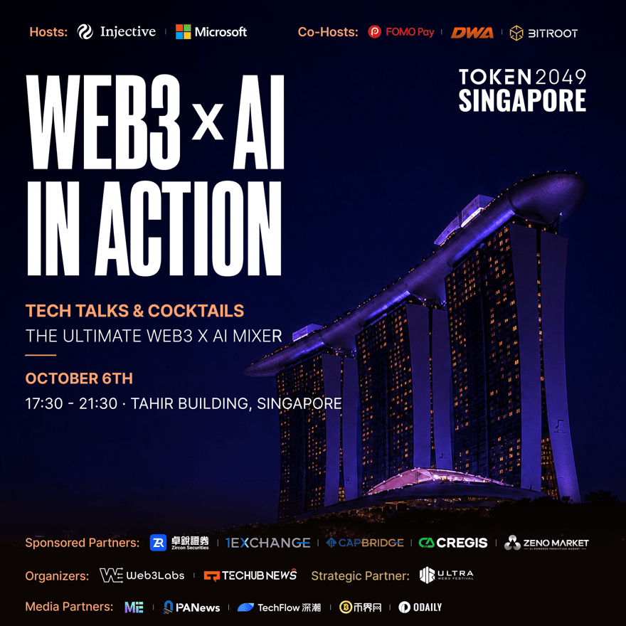 Web3 x AI In Action | Token2049 Singapore