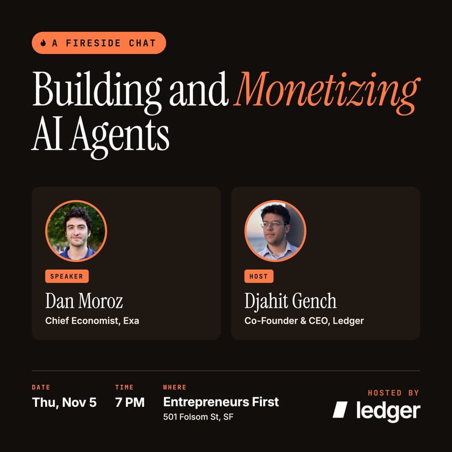 Building and Monetizing Agents: Fireside with Dan Moroz