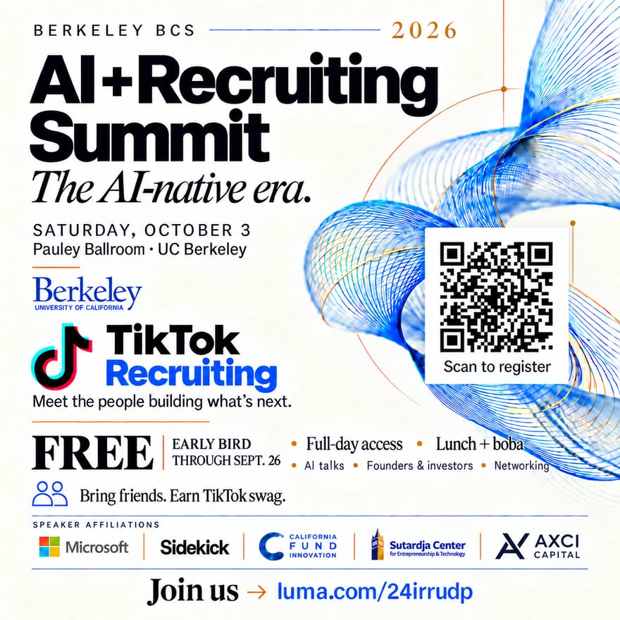 Berkeley BCS 2026 AI + Recruiting Summit