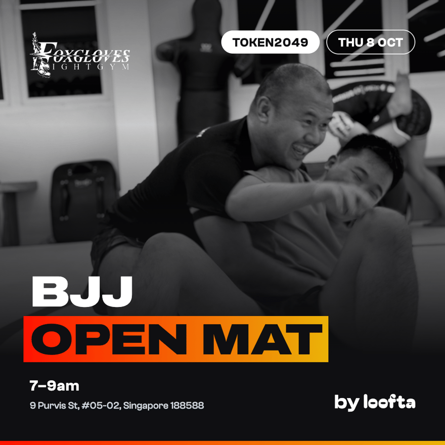 BJJ Open Mat Token2049