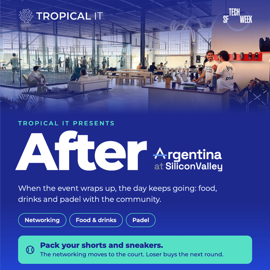After Argentina at SiliconValley