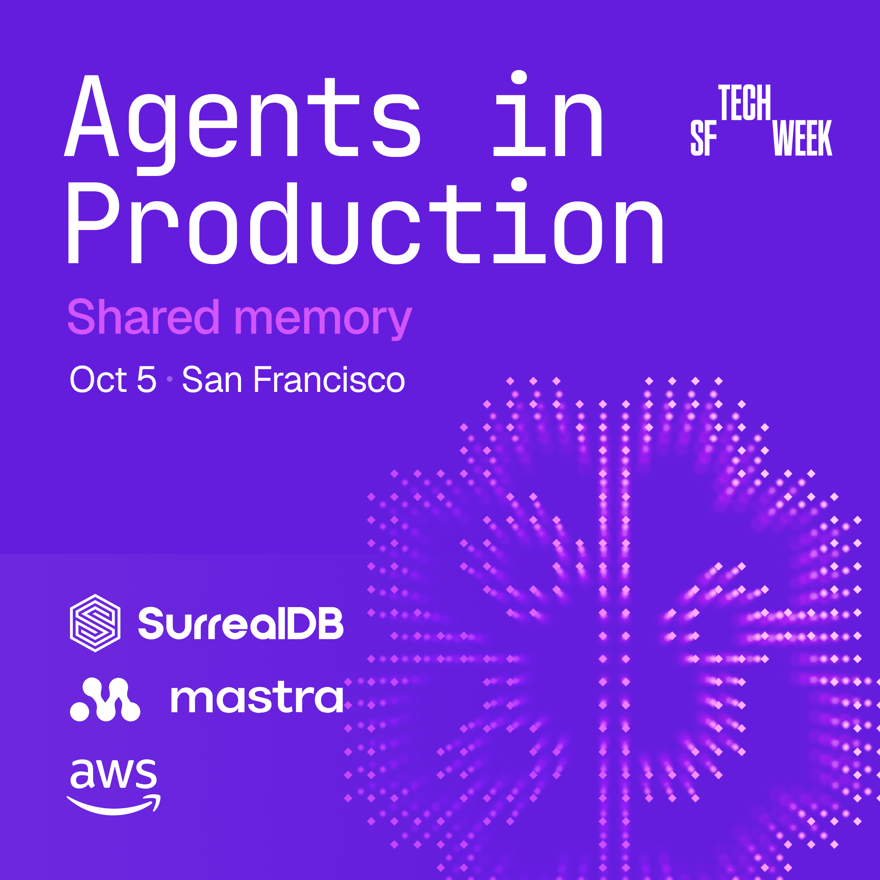 Agents in Production: Shared Memory (SurrealDB x Mastra)