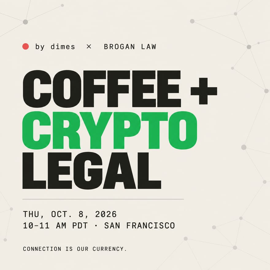 Coffee + Crypto Legal