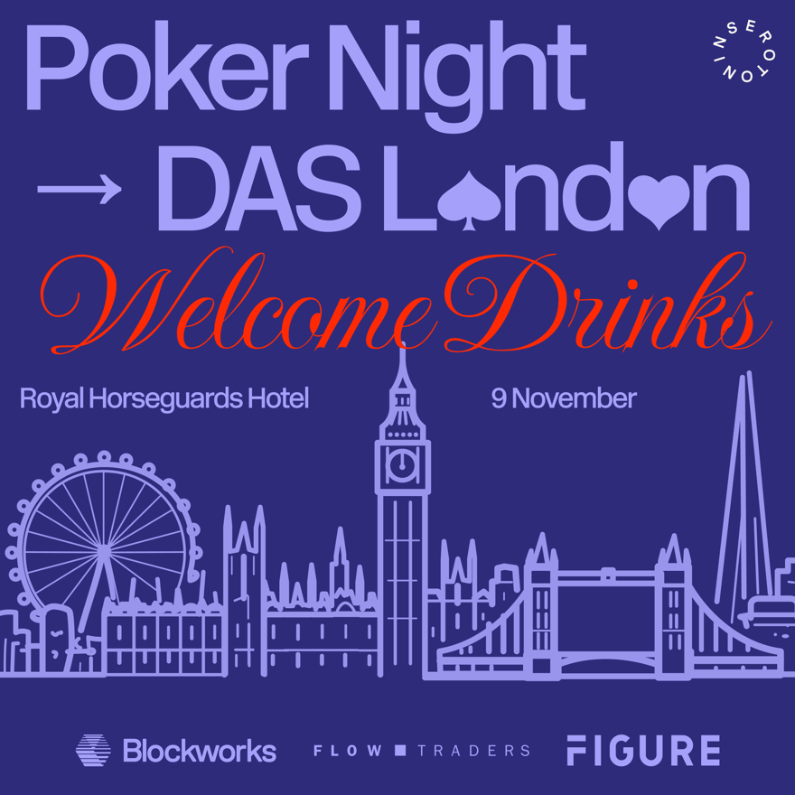DAS London Welcome Drinks at Poker Night, Hosted by Figure