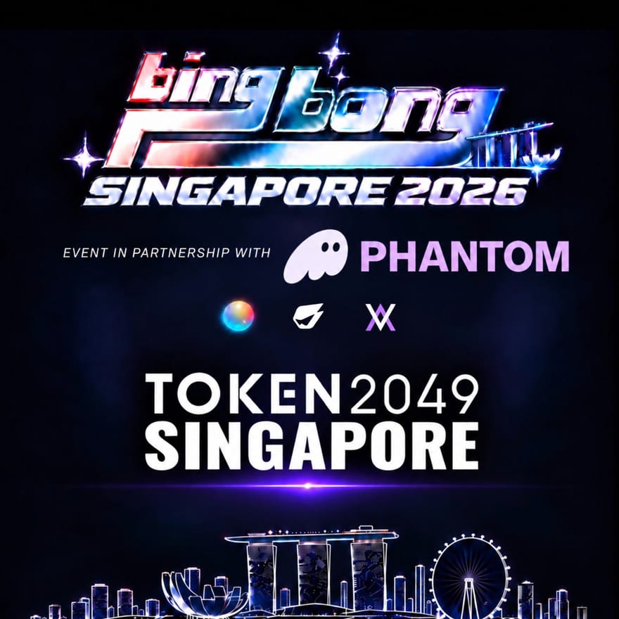 BING BONG TOKEN2049 SINGAPORE powered by PHANTOM