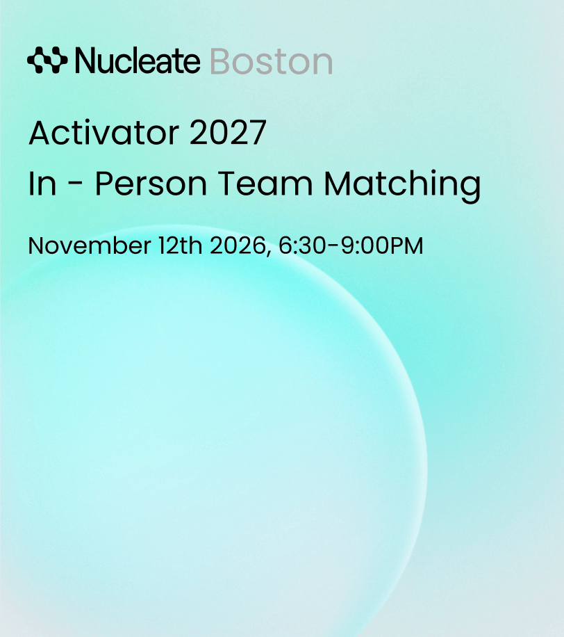 Nucleate Boston - In Person Team Matching