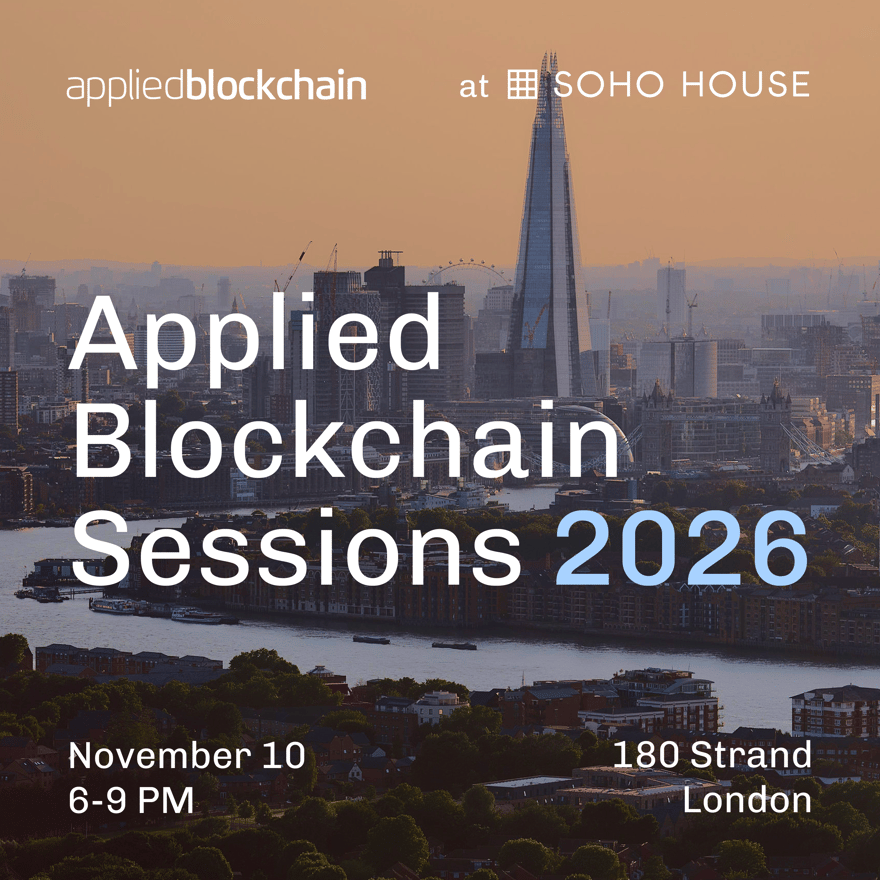 Applied Blockchain Sessions 2026 | Soho House