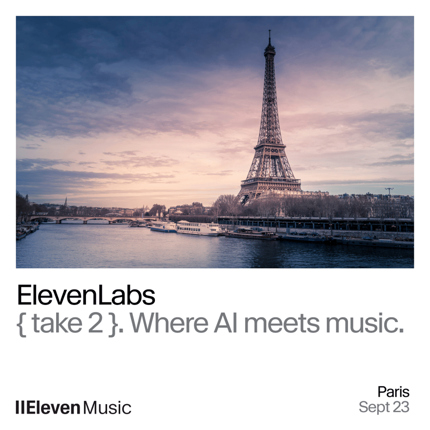 { take 2 }. Where AI meets music.