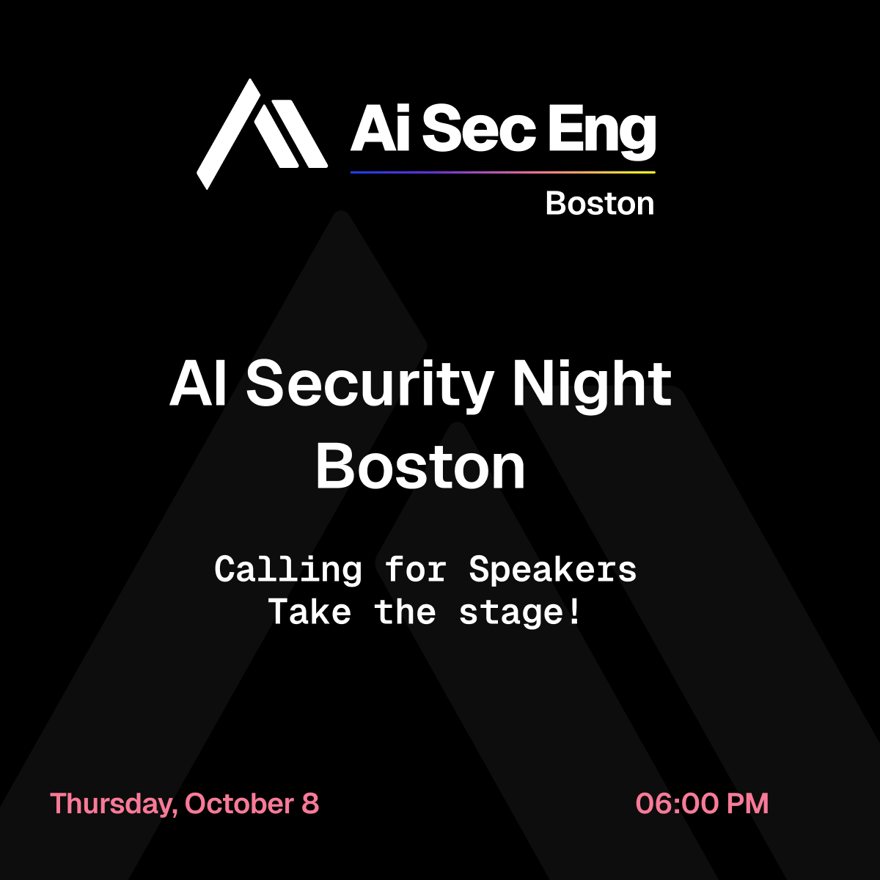 AI Security Night - Boston