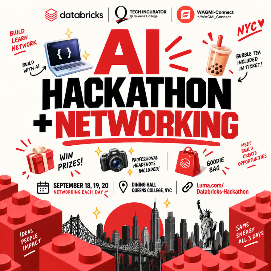 AI Databricks Hackathon + Networking Mixer NYC