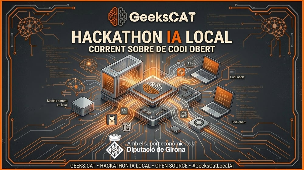 Portada de Hackday d'IA Local