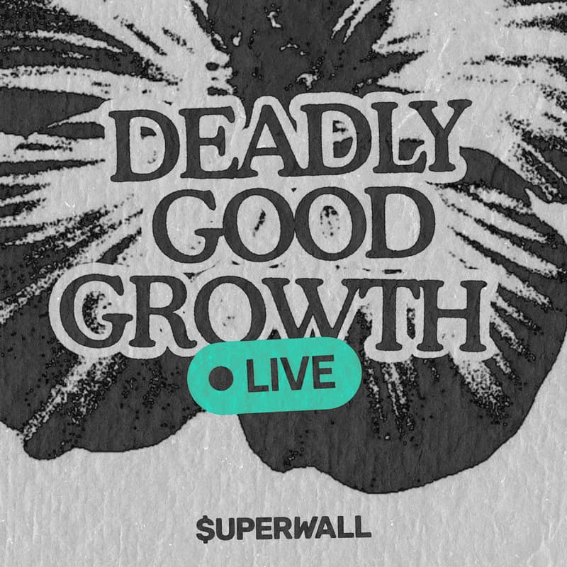 Deadly Good Growth LIVE, a Superwall livestream from New York App Week