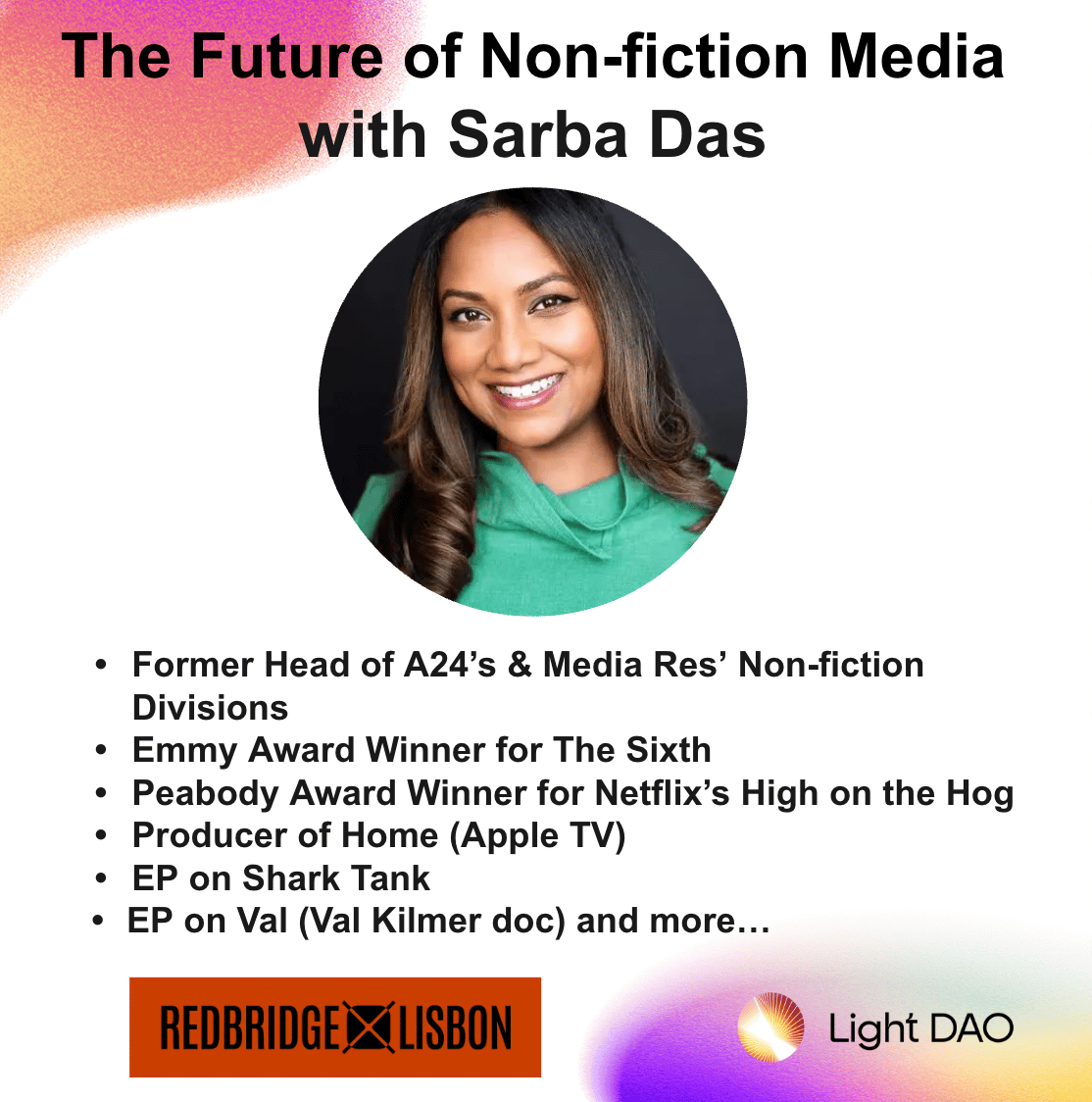 a talk: sarba das on storytelling