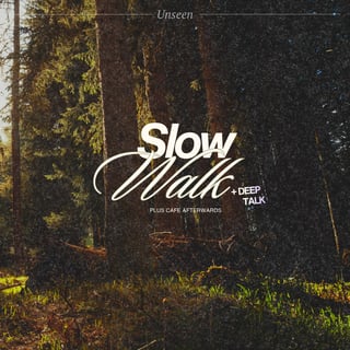 Slow Walk & Deep Talk #3: Rotating Pairs, Nature, Connection + Cafe After