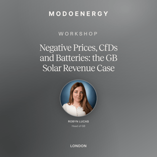 WORKSHOP: Negative prices, CfDs and batteries: the GB solar revenue case