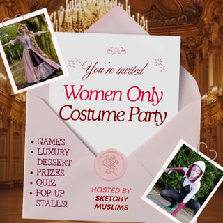 Women Only Game Night Costume Party