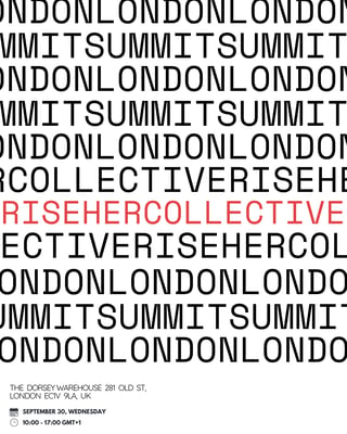 Rise Her Collective London Summit