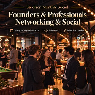 London Investors Entrepreneurs & Start Ups Social Meet Up